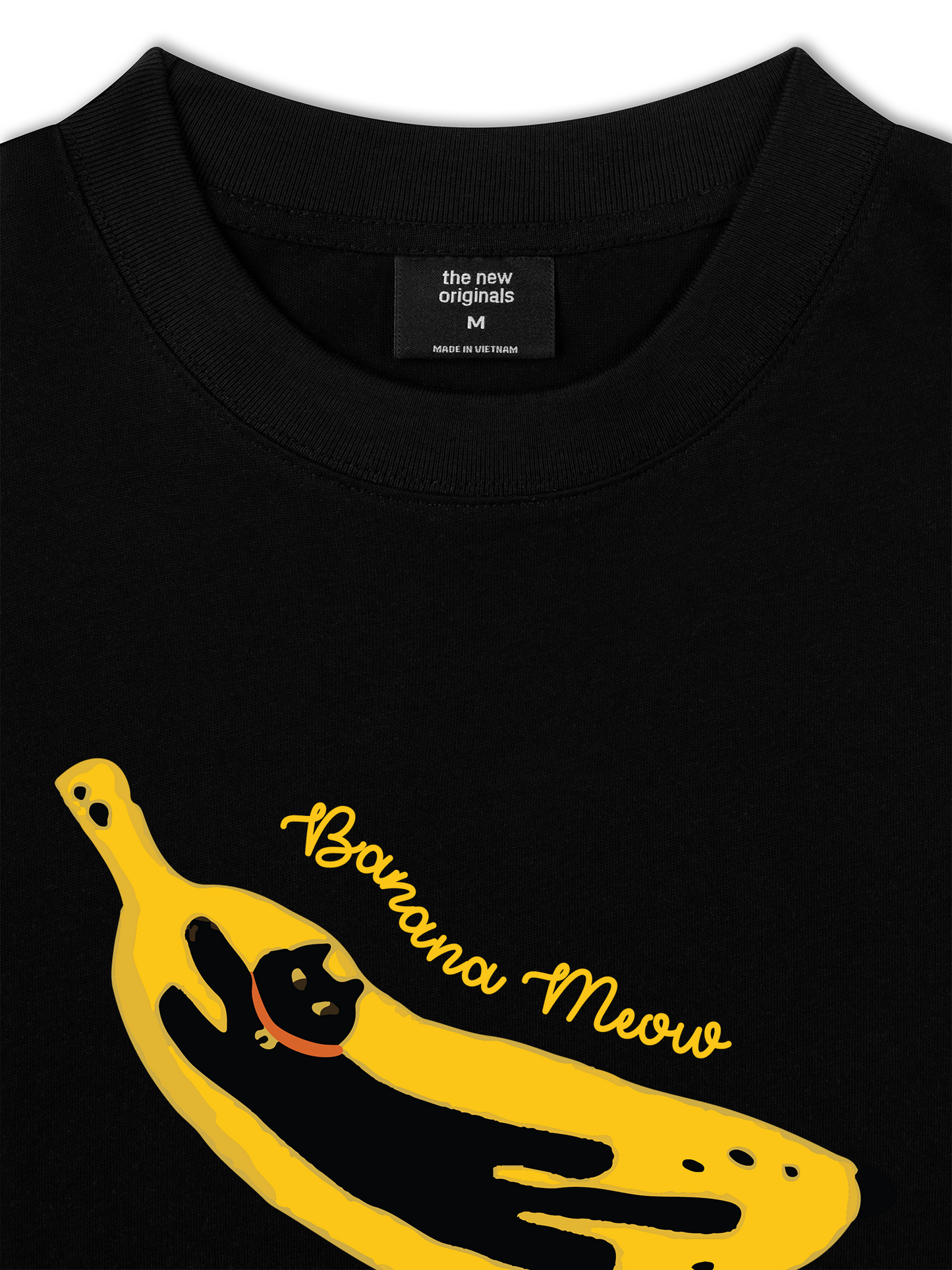 Áo Thun Relaxed Fit Banana Meow