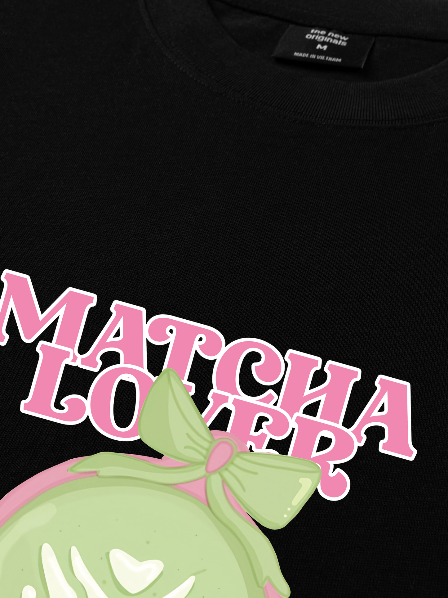 Áo Thun Relaxed Fit Drink Collection Matcha Lover