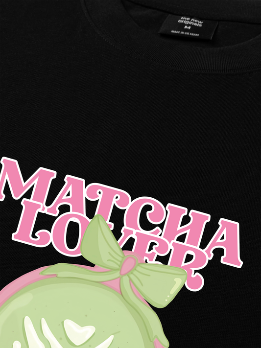 Áo Thun Relaxed Fit Drink Collection Matcha Lover