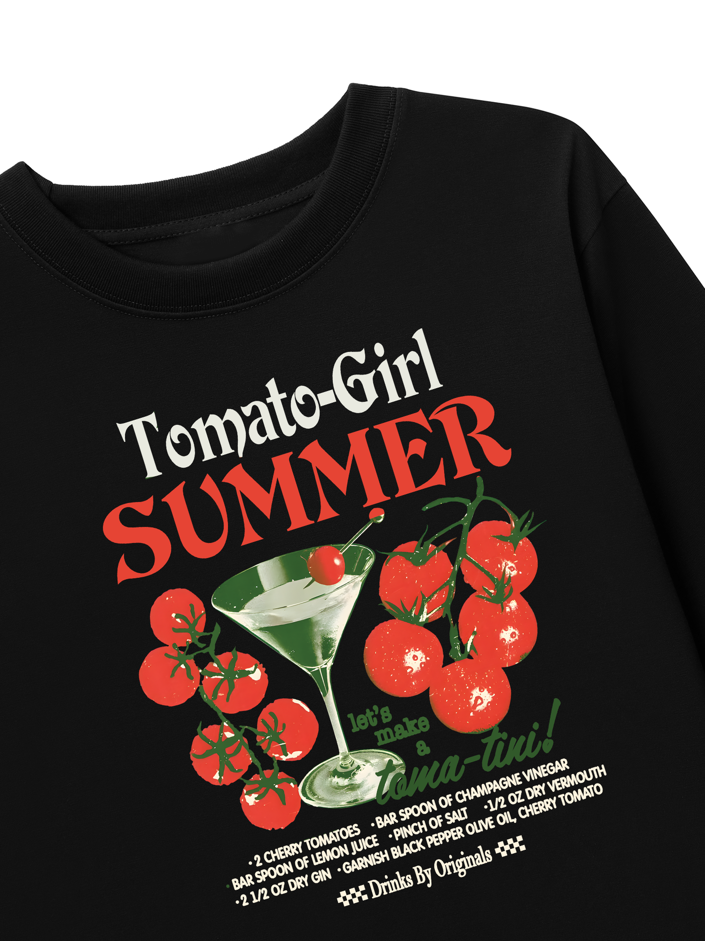 Áo Thun Dài Tay Summer Vibes Tomato Girl