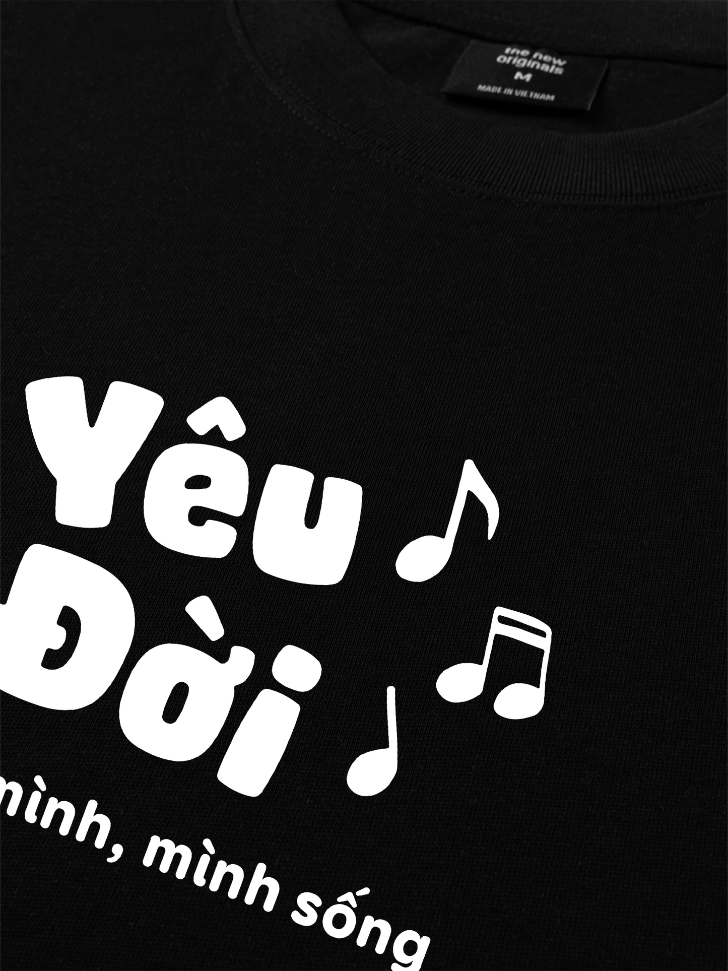 Áo Thun Relaxed Fit Yêu Đời