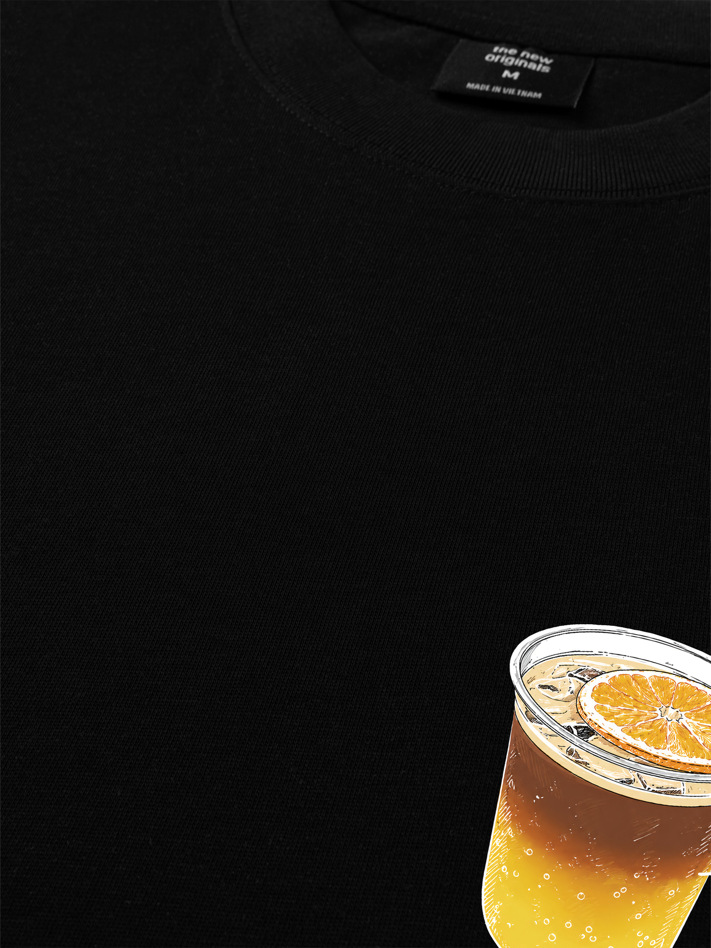 Áo Thun Relaxed Fit Orange Americano