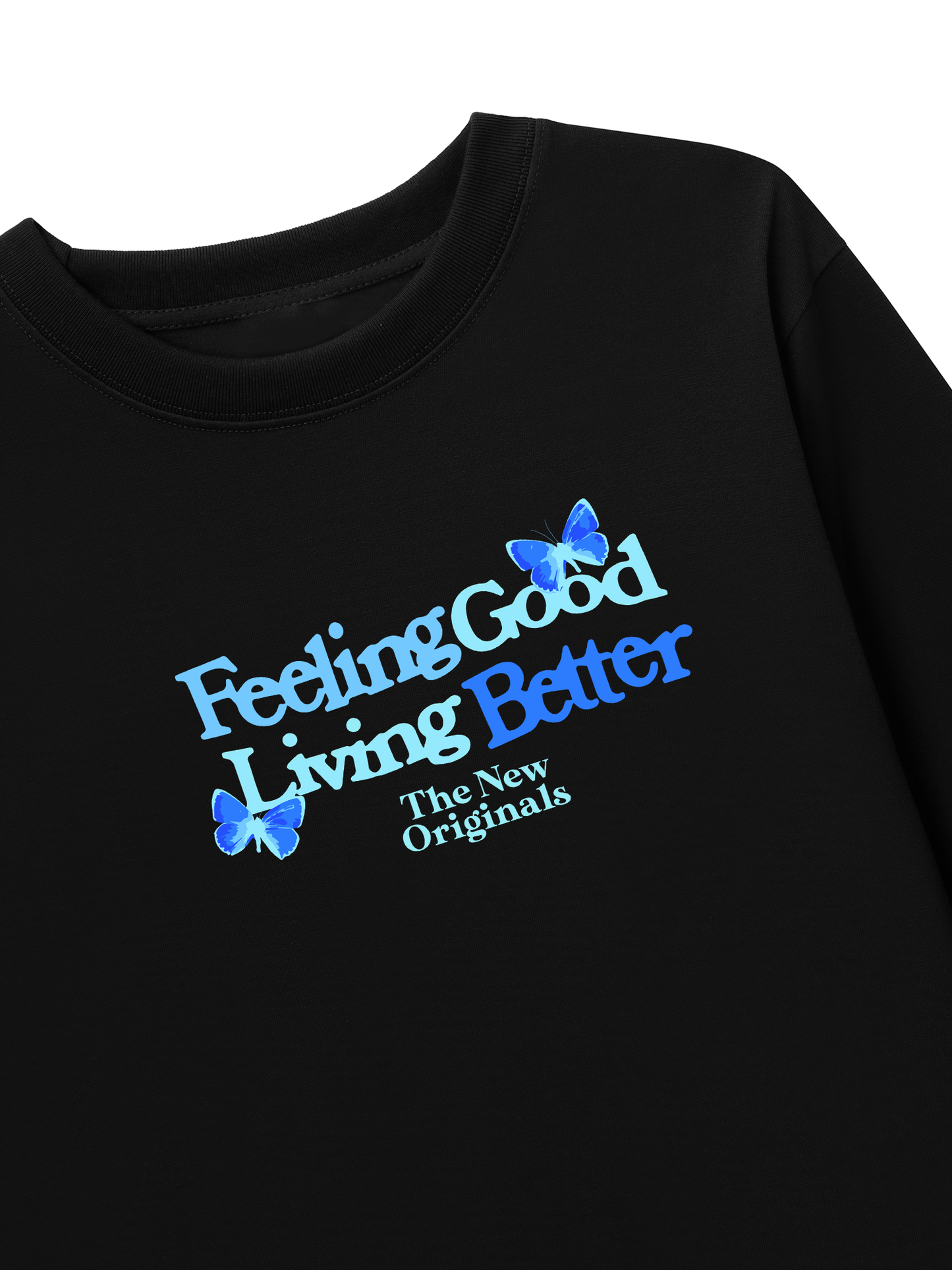 Áo Thun Dài Tay Be Bold Feeling Good Living Better