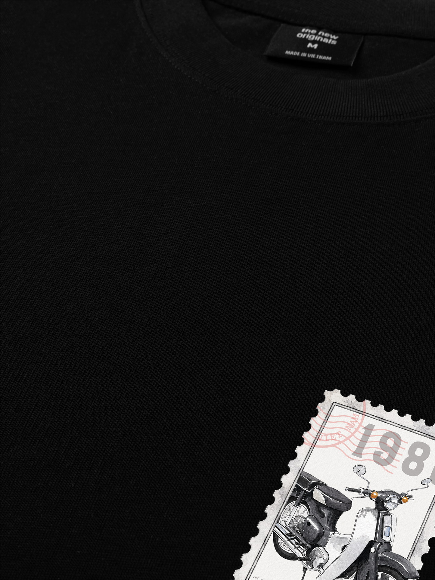 Áo Thun Relaxed Fit Xe Máy 1980