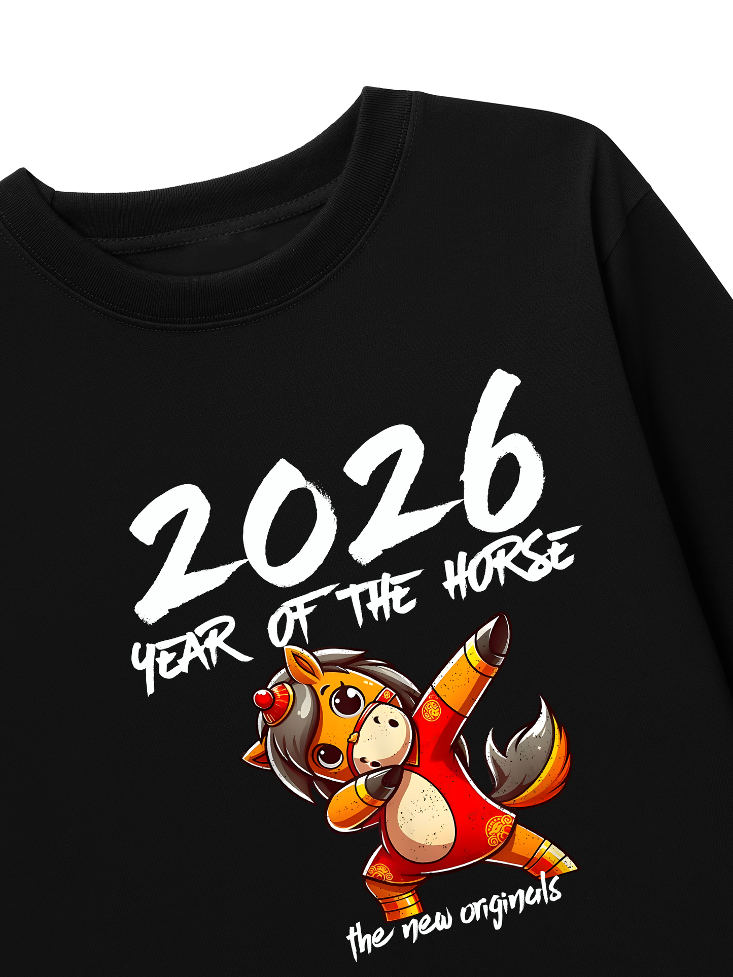 Áo Thun Dài Tay Year Of The Horse