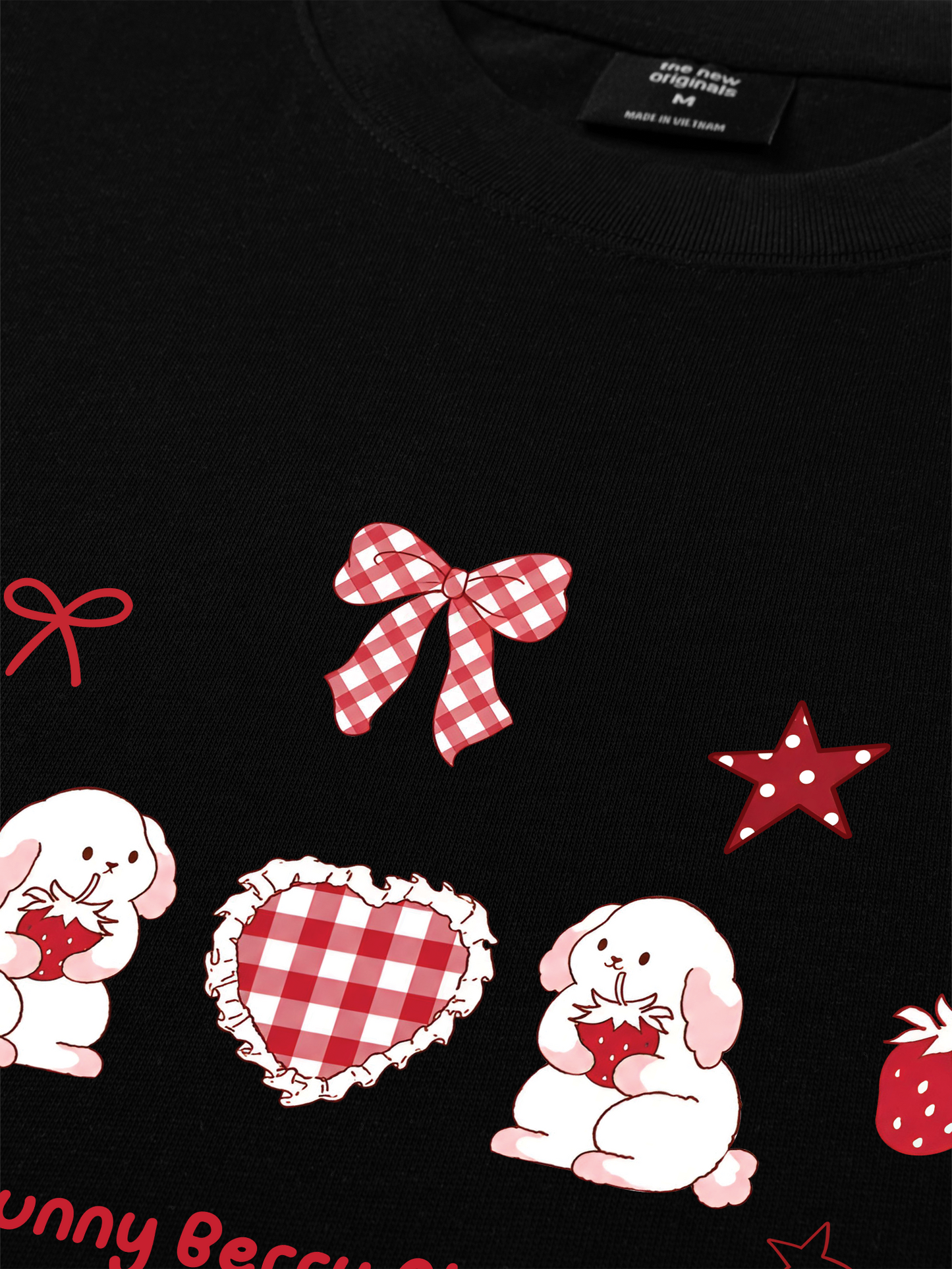 Áo Thun Relaxed Fit Bunny Berry Club