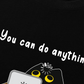 Áo Thun Relaxed Fit Animal Mood You Can Do Anything