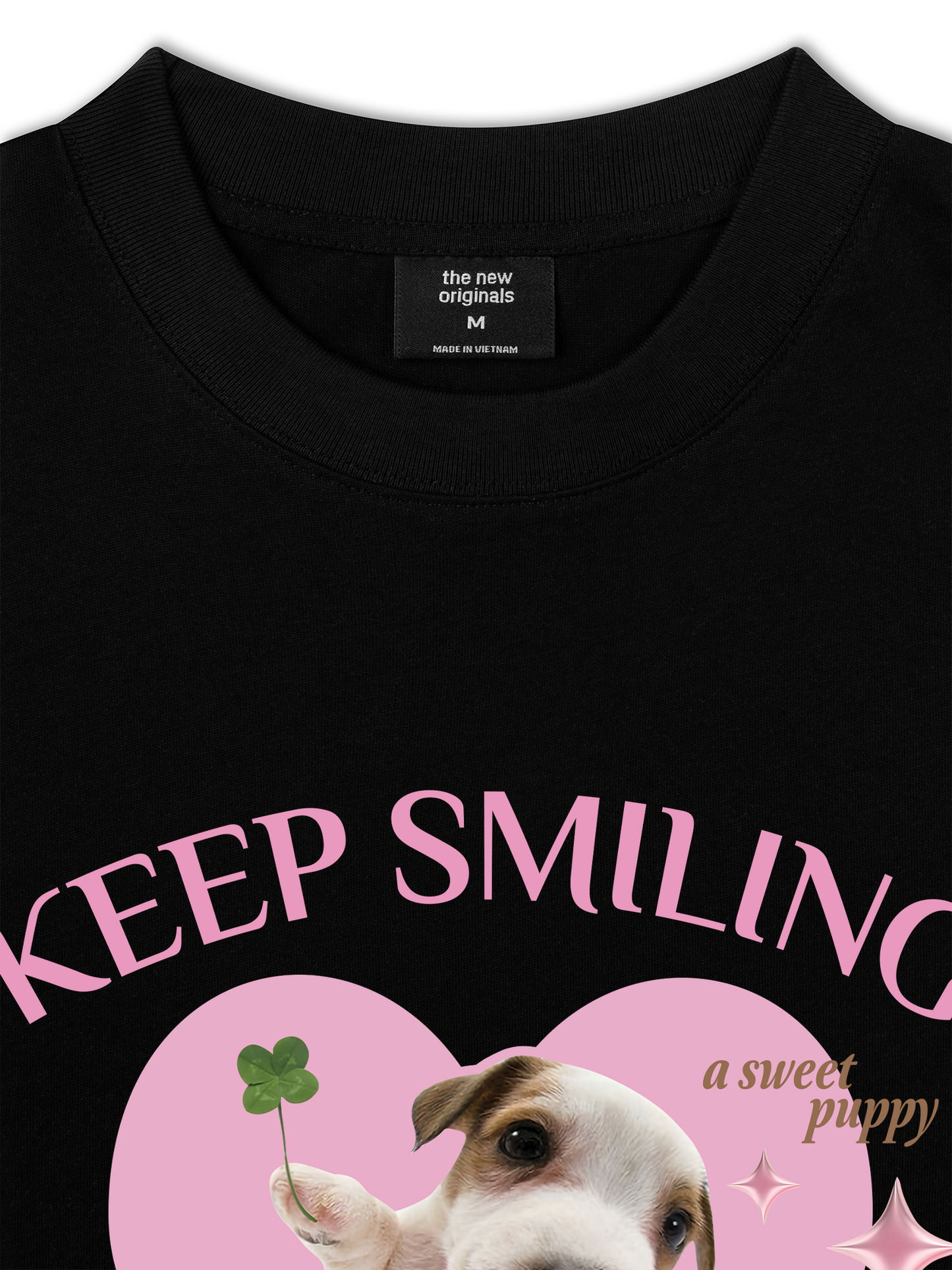 Áo Thun Relaxed Fit Keep Smiling