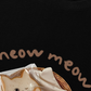 Áo Thun Relaxed Fit Sweet Pastry Meow Meow Bead