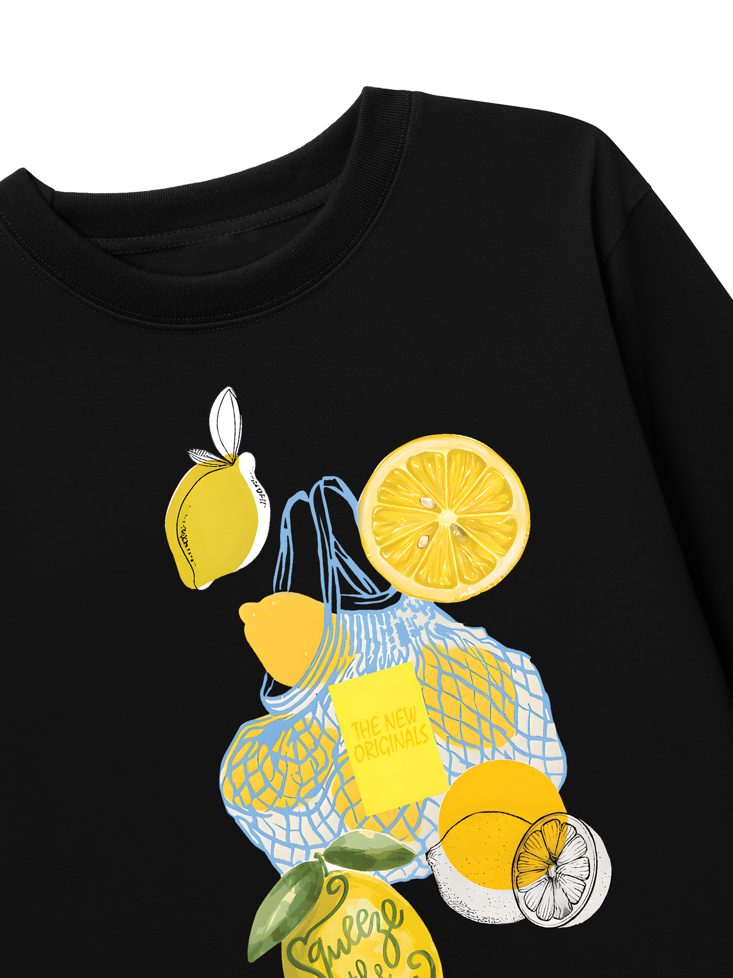 Áo Thun Dài Tay Summer Vibes Lemon Shopping