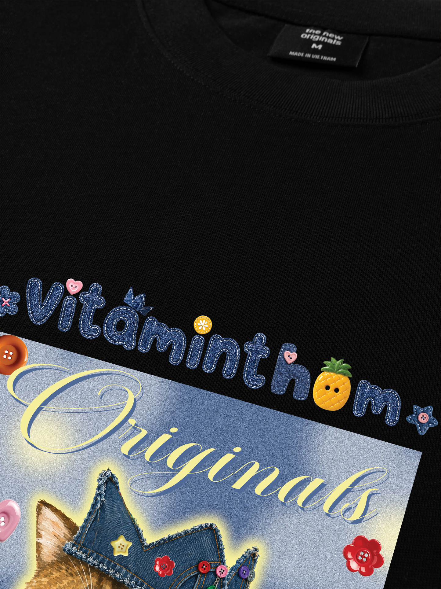 Áo Thun Relaxed Fit Vitaminthom Mặc Vest