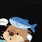 Áo Thun Relaxed Fit Daily Cuties Otter Answer The Phone