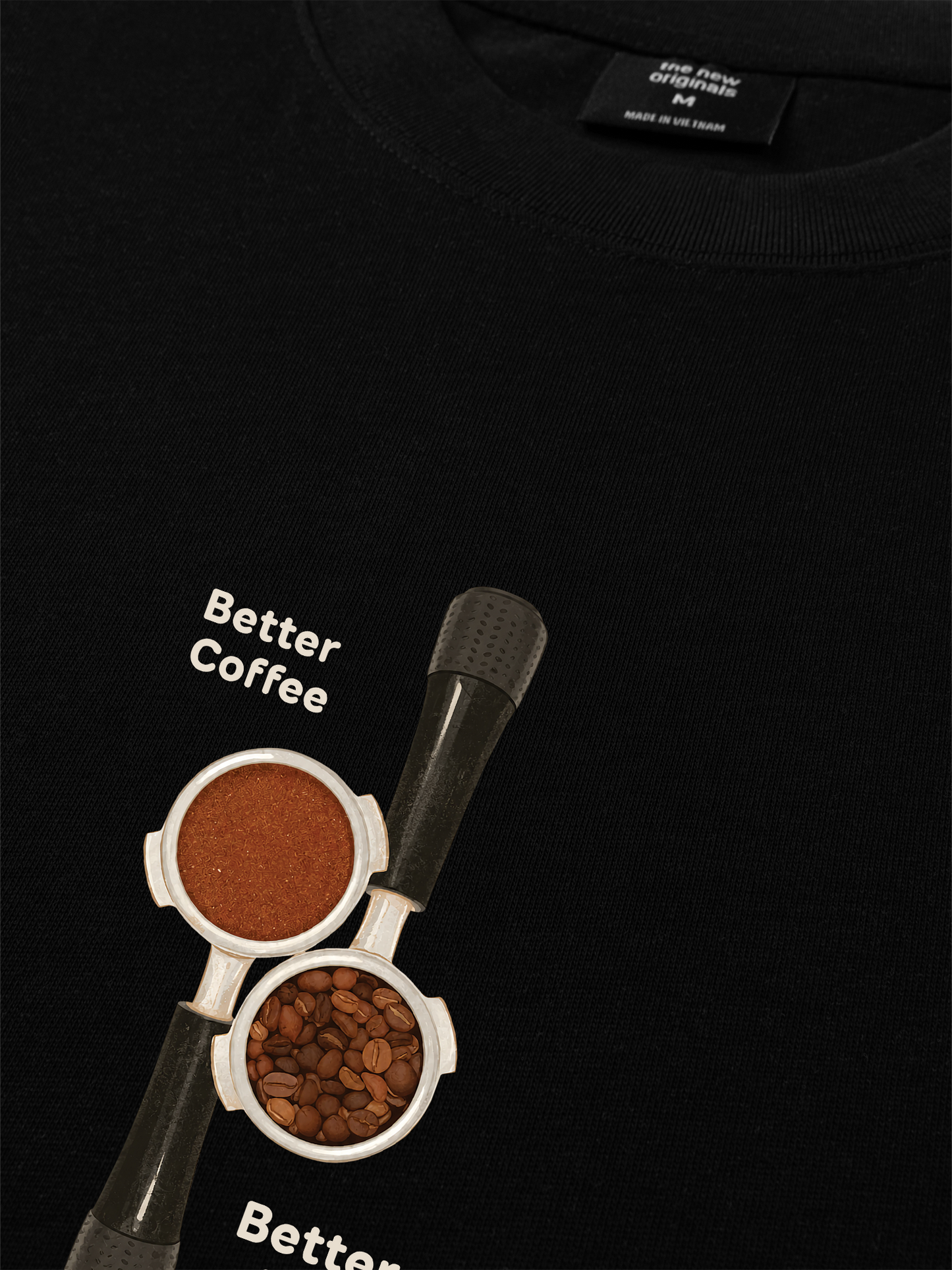 Áo Thun Relaxed Fit Better Coffeee Better Days