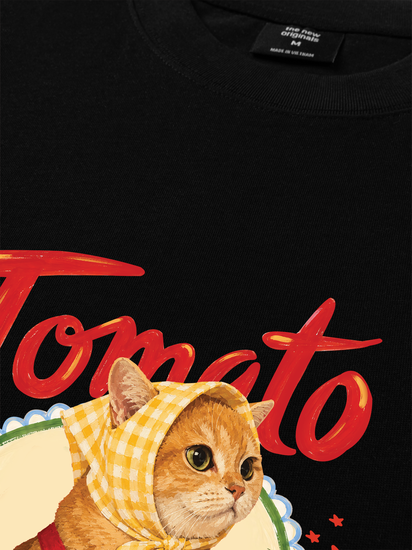 Áo Thun Relaxed Fit Tomato Meow