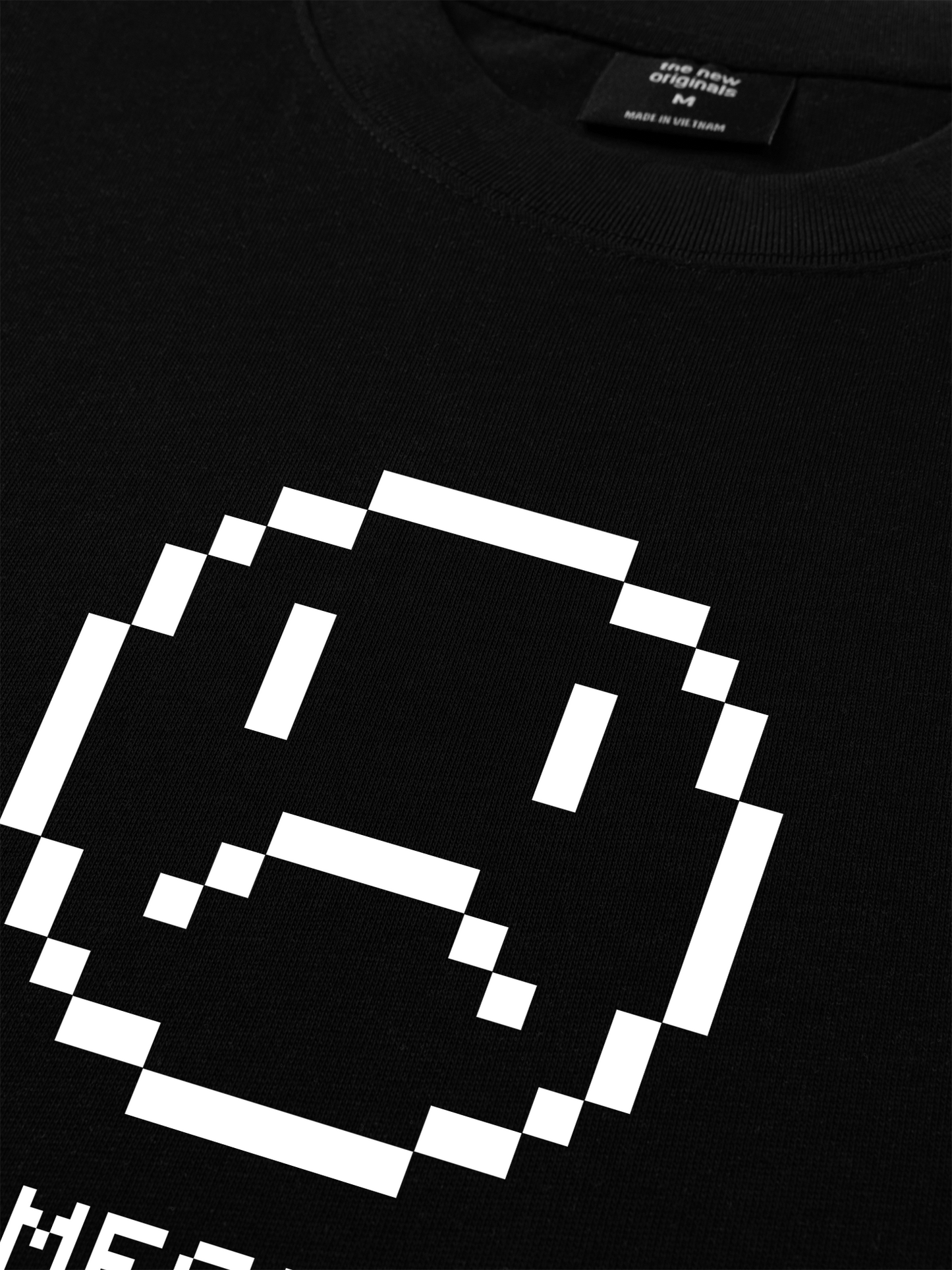 Áo Thun Relaxed Fit Pixel Universe Uncomfortable