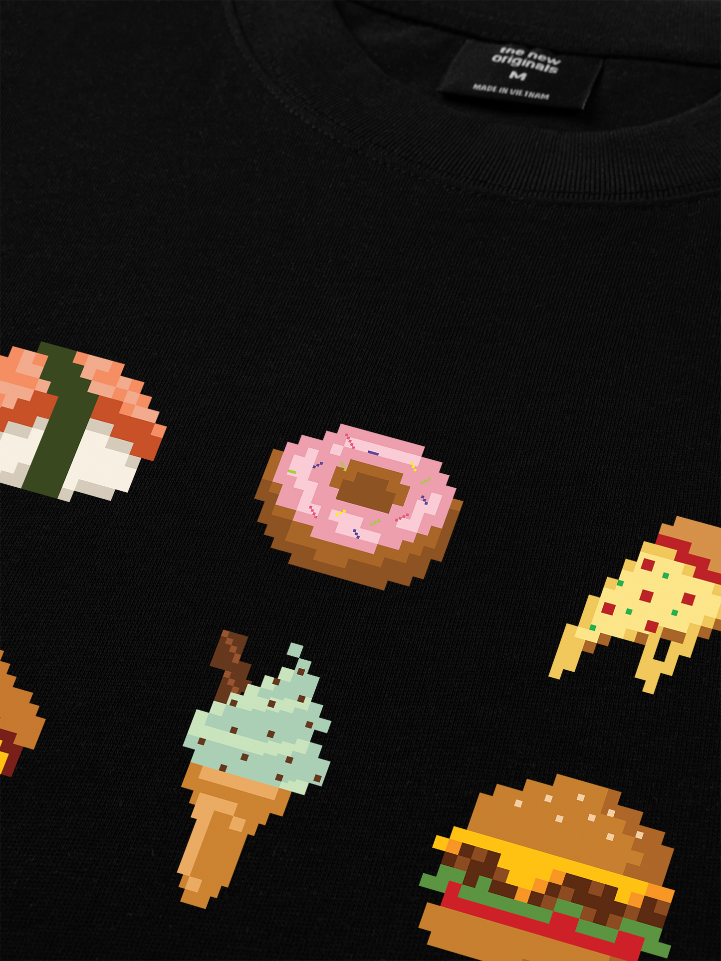 Áo Thun Relaxed Fit Pixel Universe What Is Your Favourite