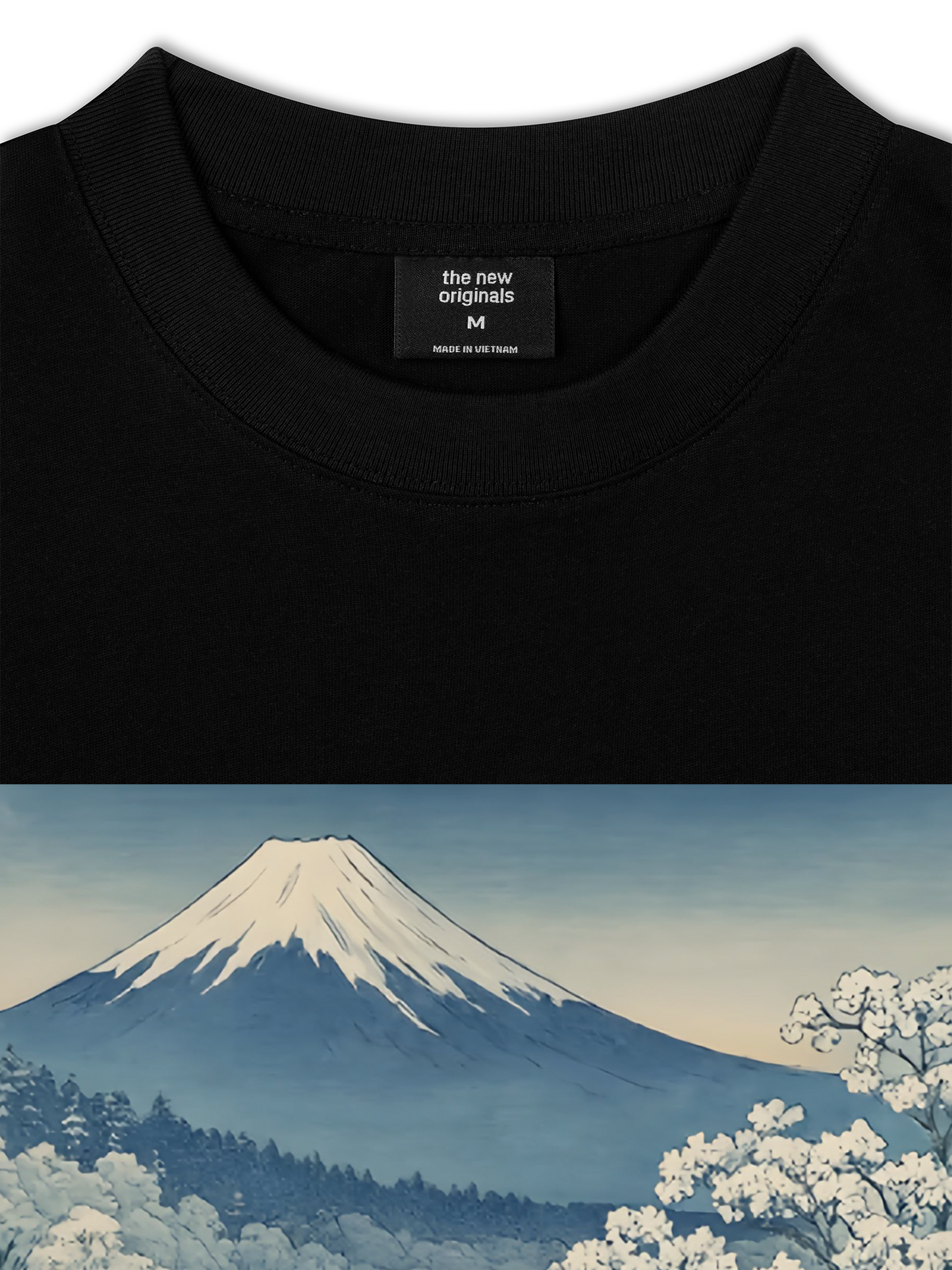 Áo Thun Relaxed Fit Mount Fuji