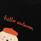 Áo Thun Relaxed Fit Hello Autumn Puppy