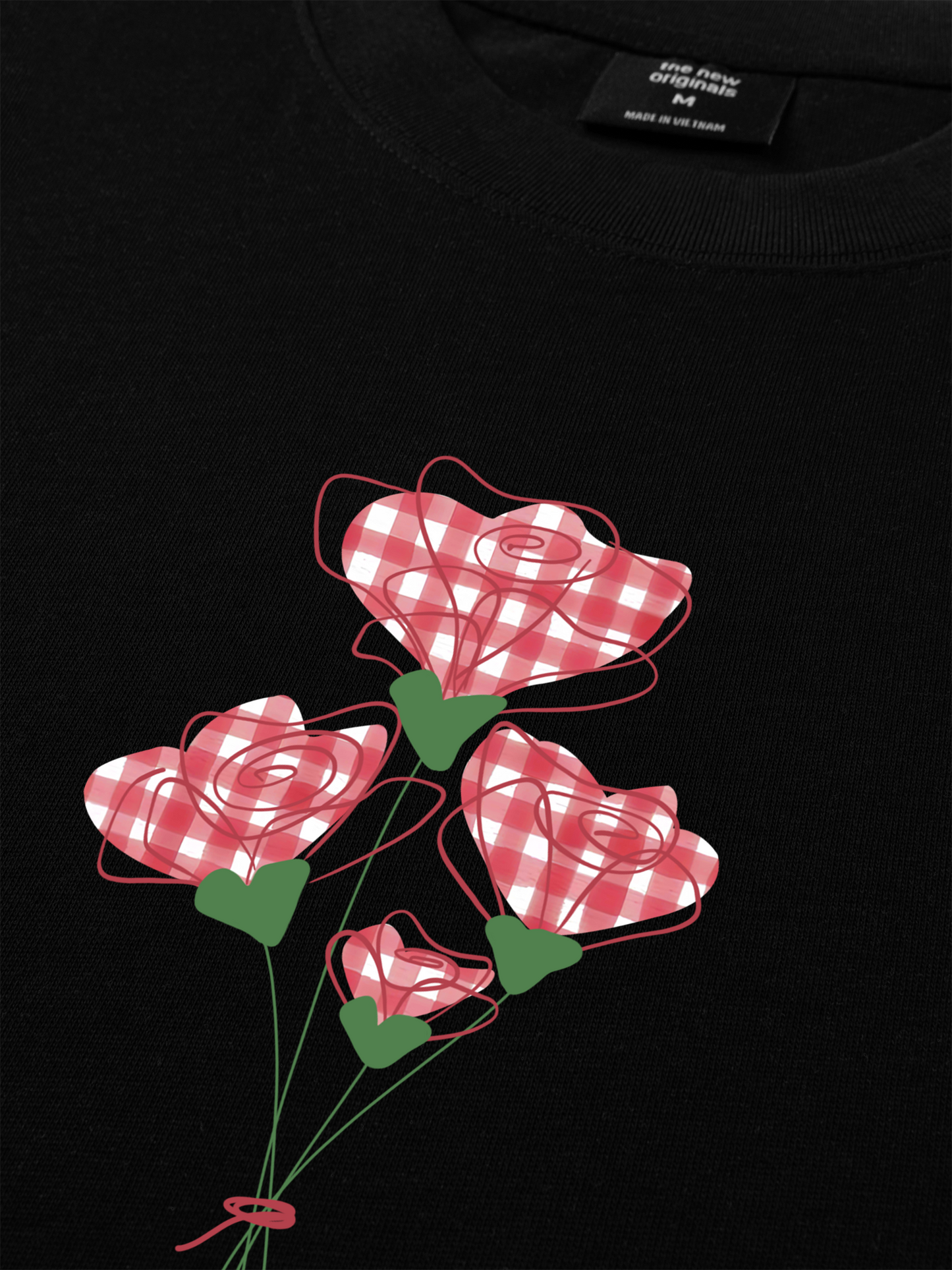 Áo Thun Relaxed Fit Daily Cuties Little Rose Energy