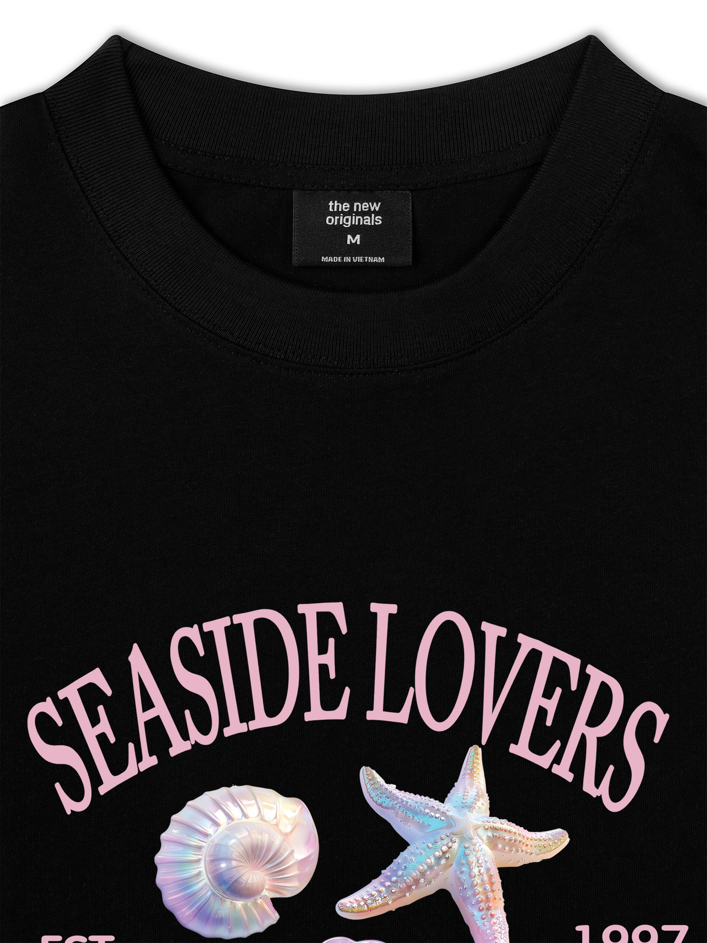 Áo Thun Relaxed Fit Ocean Hologram Seaside Lover