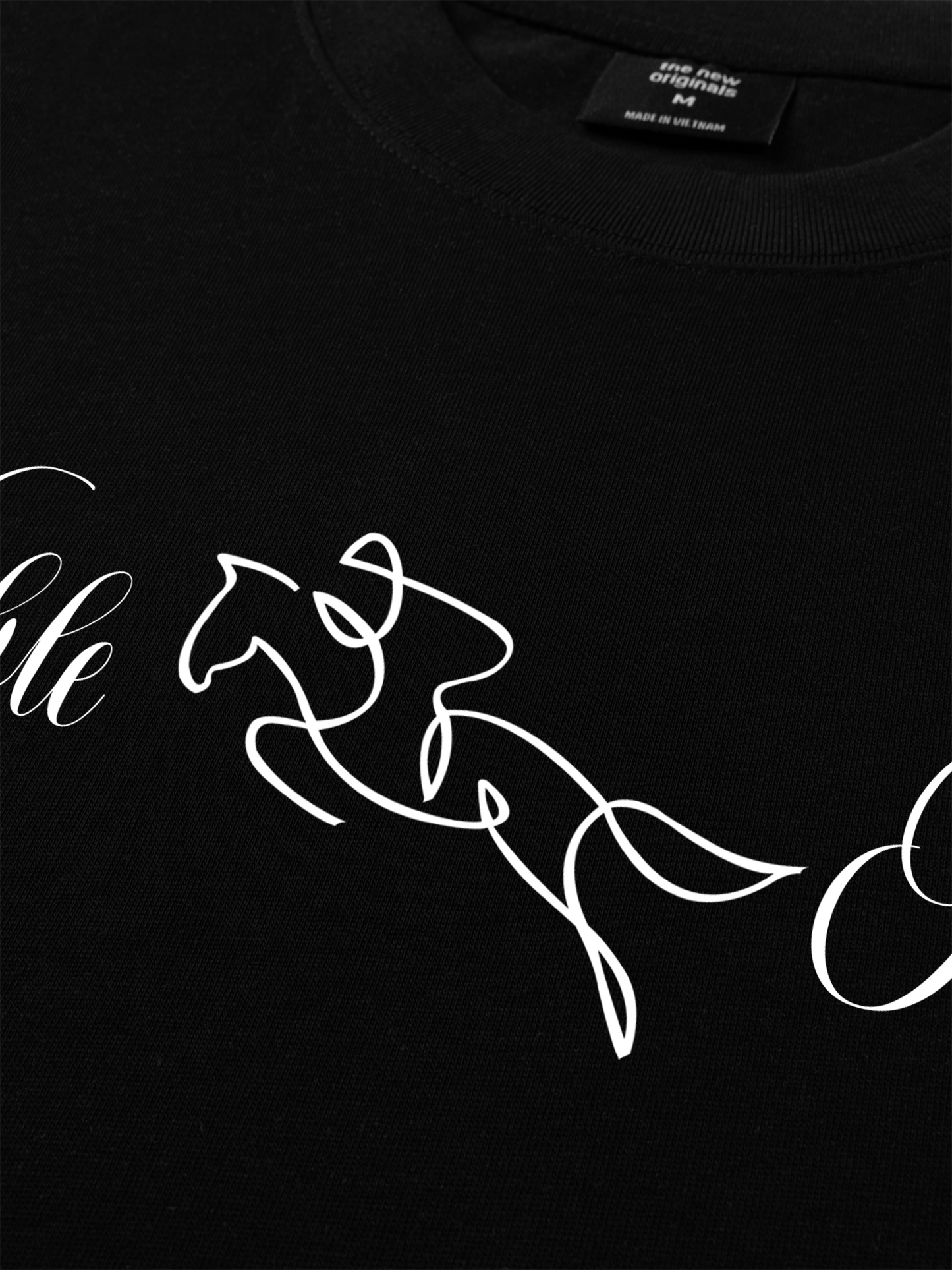 Áo Thun Relaxed Fit Old Money Noble Rider