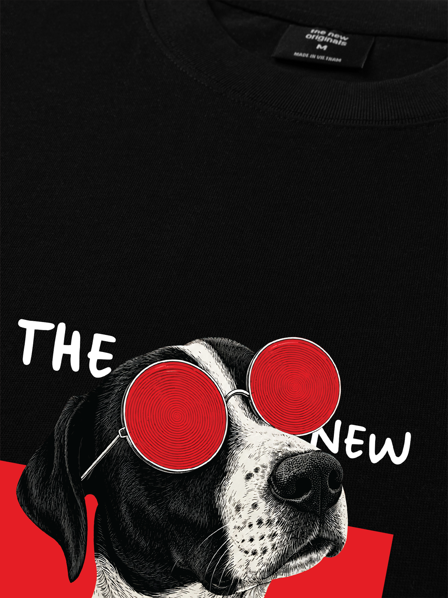 Áo Thun Relaxed Fit Dog Vision