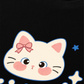Áo Thun Relaxed Fit Blue Kitty