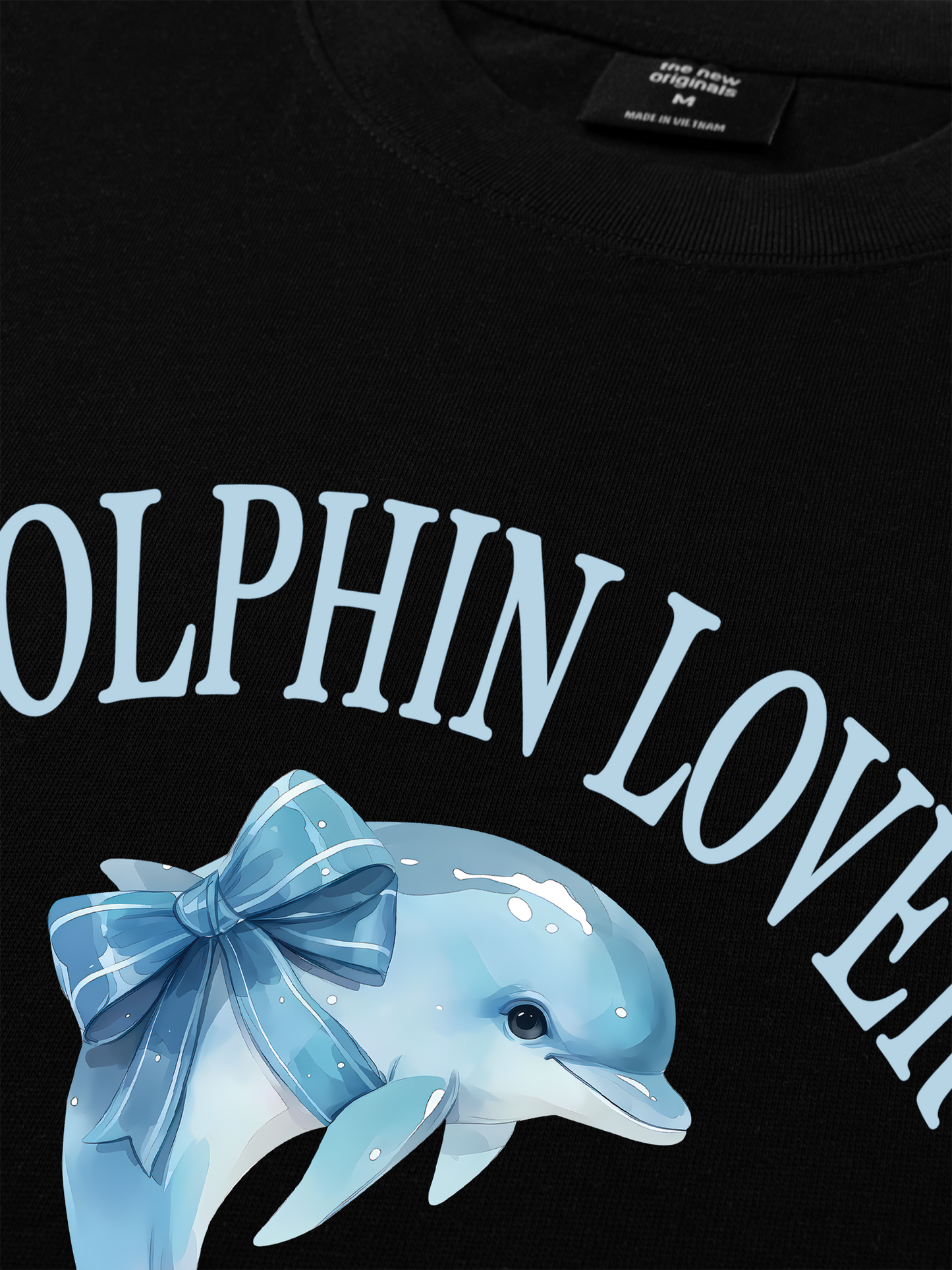 Áo Thun Relaxed Fit Ocean Dolphin Lover
