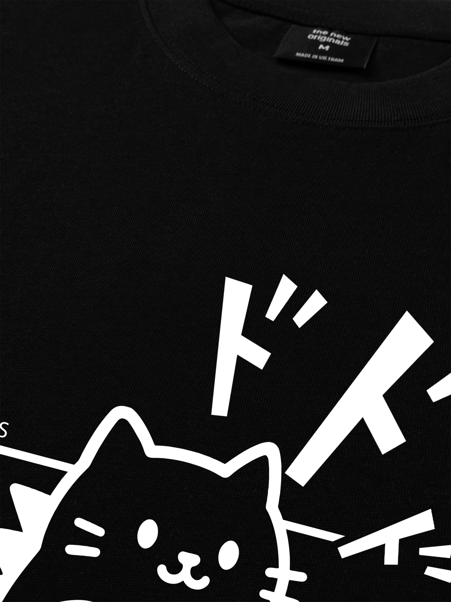 Áo Thun Relaxed Fit Japan Spirit Godzilla Meow