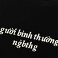 Áo Thun Relaxed Fit Người Bình Thường