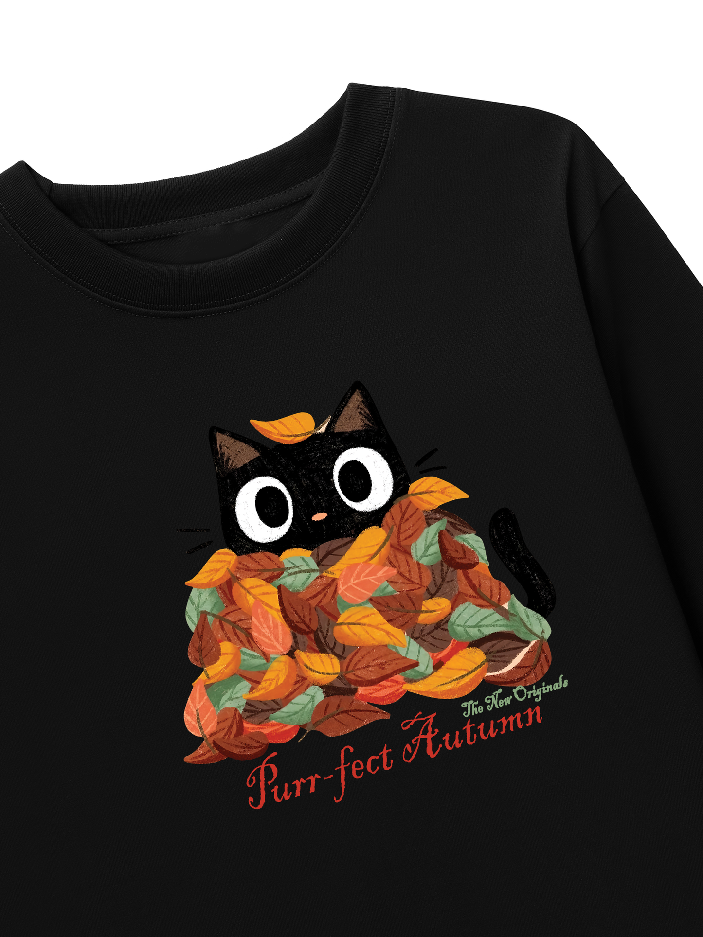Áo Thun Dài Tay Purr-fect Autumn