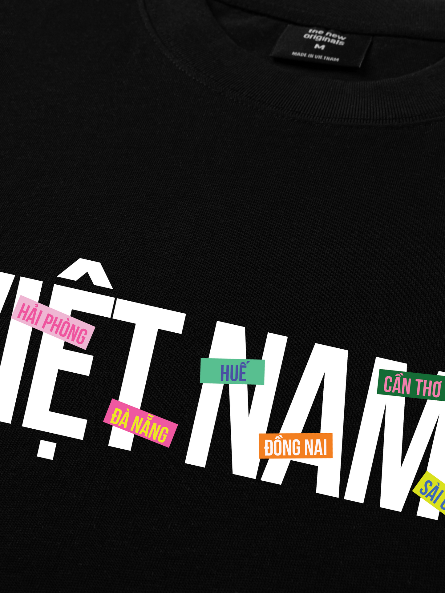 Áo Thun Relaxed Fit Việt Nam 7 Tỉnh Thành