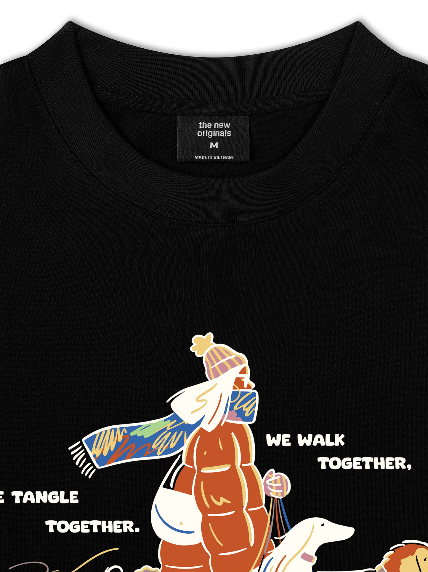 Áo Thun Relaxed Fit We Walk Together