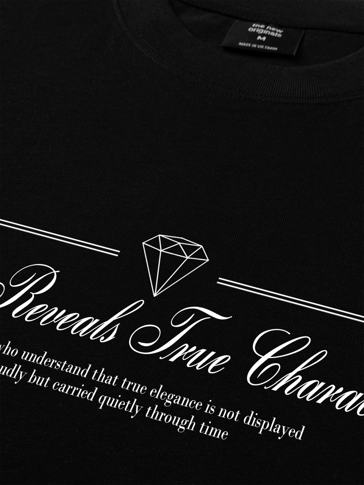 Áo Thun Relaxed Fit Old Money Time Reveals True Character