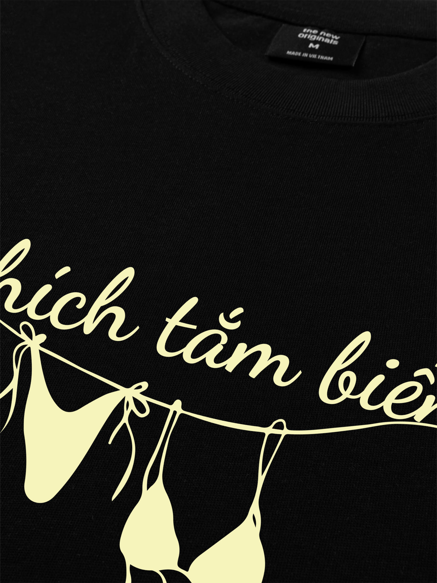 Áo Thun Relaxed Fit Thích Tắm Biển