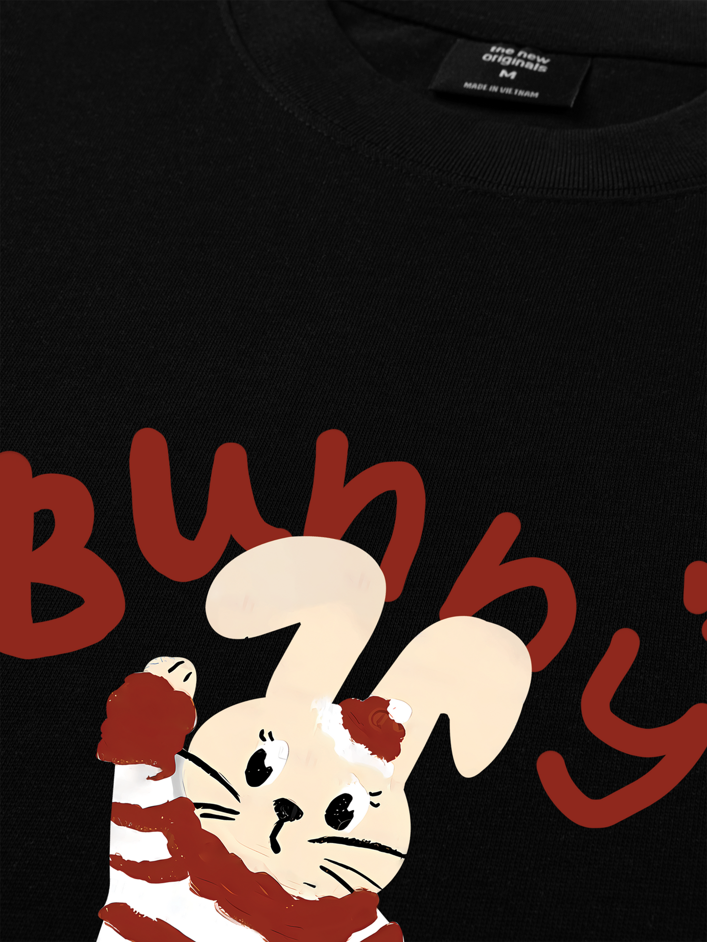 Áo Thun Relaxed Fit Animal Bunny
