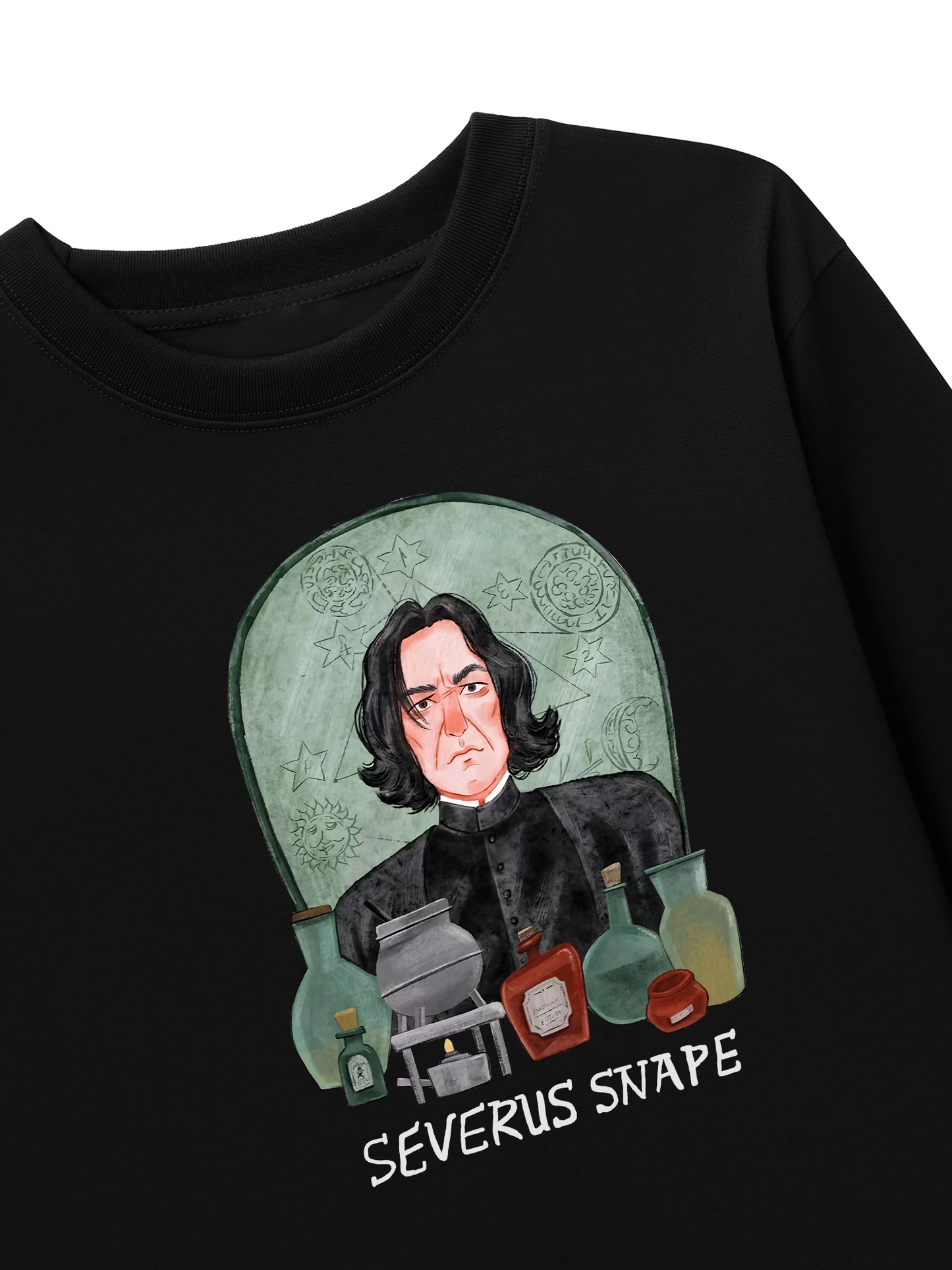 Áo Thun Dài Tay Harry Potter Severus Snape