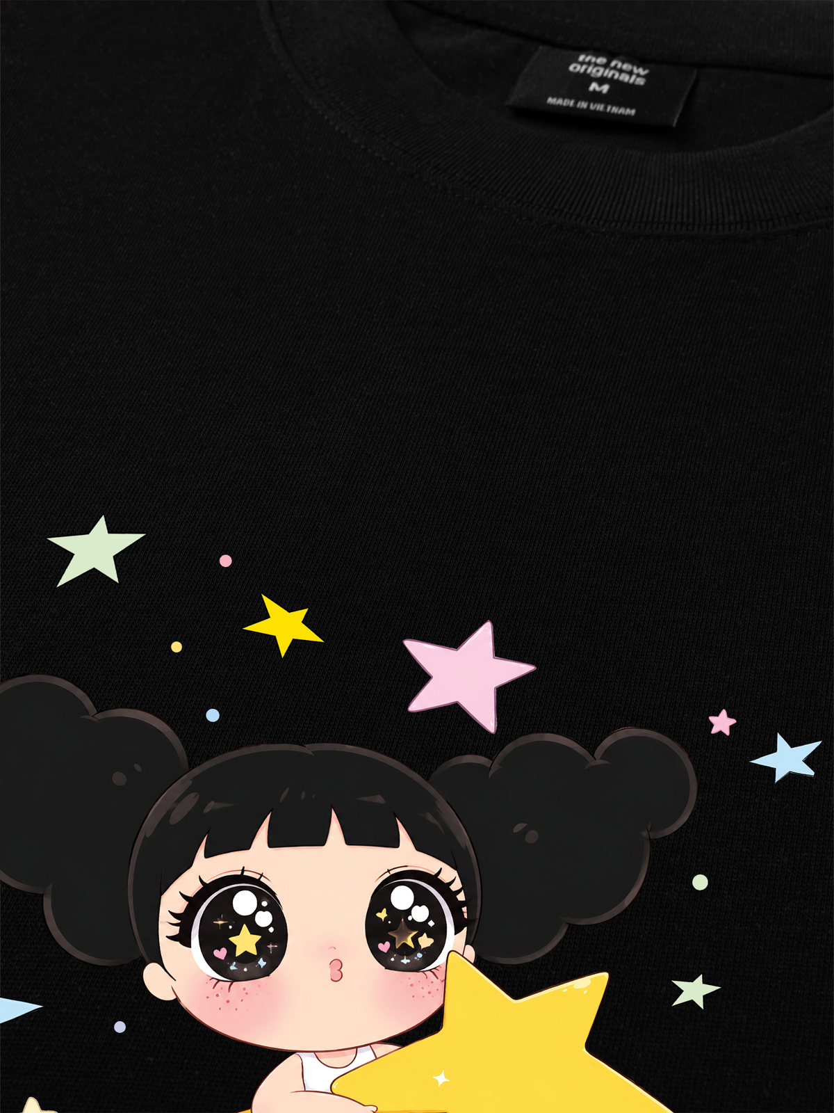 Áo Thun Relaxed Fit Dolly Girl Bling Star
