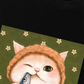 Áo Thun Relaxed Fit Green Fish Meow trước
