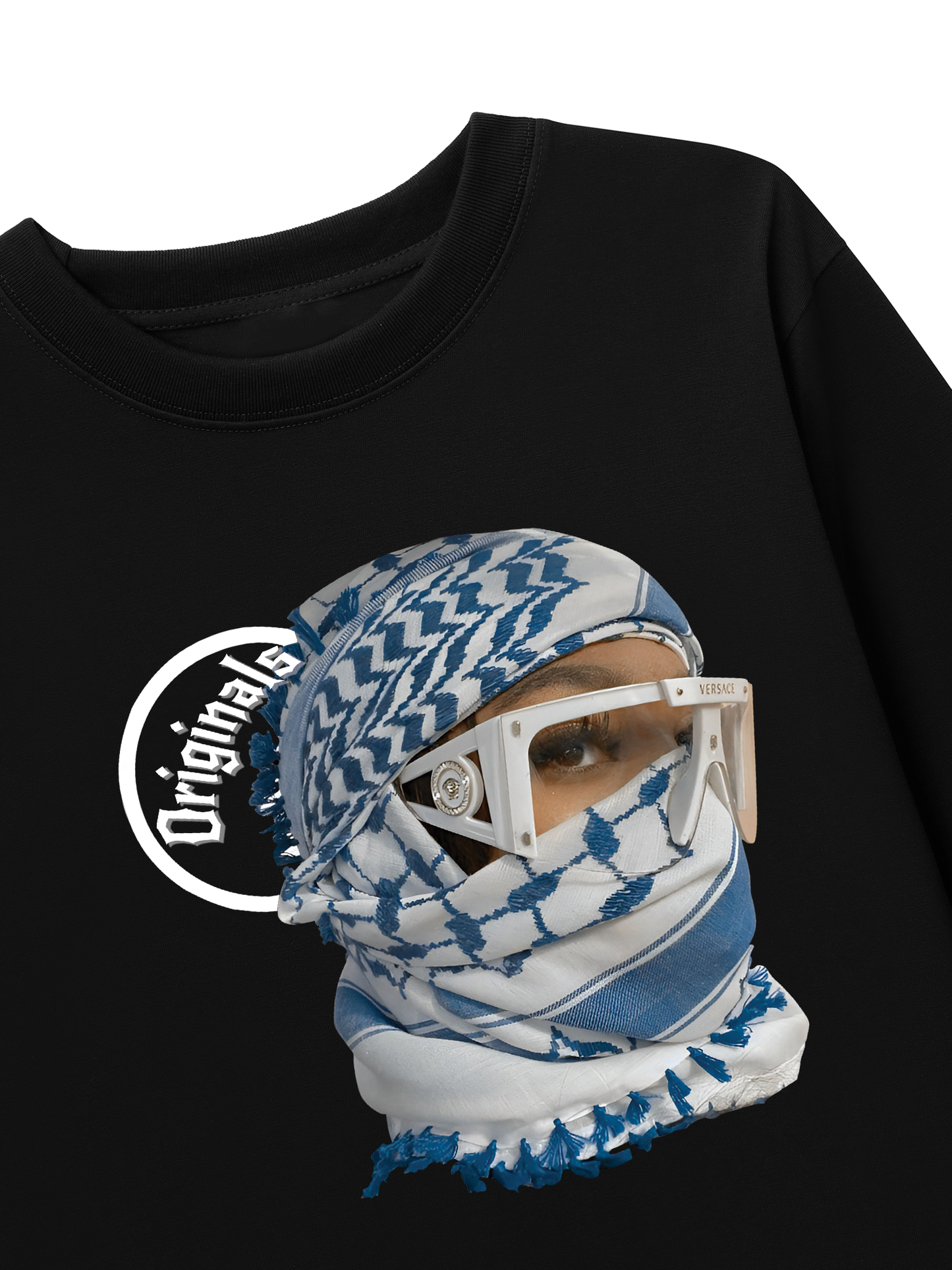 Áo Thun Dài Tay High Quality Desert Scarf Girl