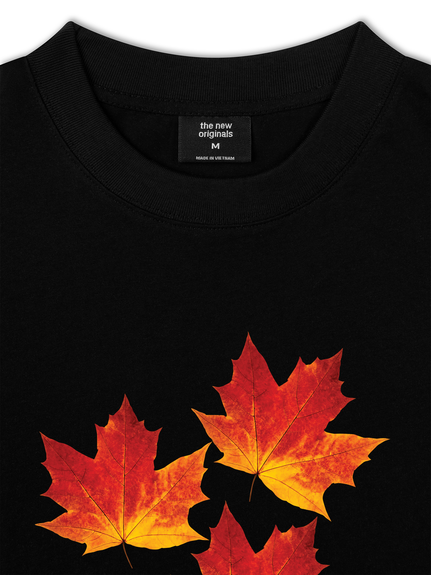 Áo Thun Relaxed Fit Autumn Vibes Play In The Leaves