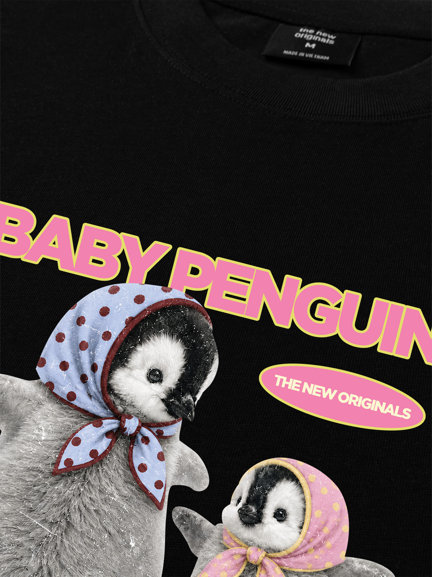 Áo Thun Relaxed Fit Baby Penguin