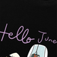 Áo Thun Relaxed Fit Hello June