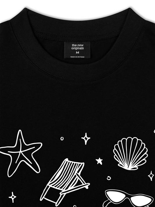 Áo Thun Relaxed Fit Take Me To The Sea Side