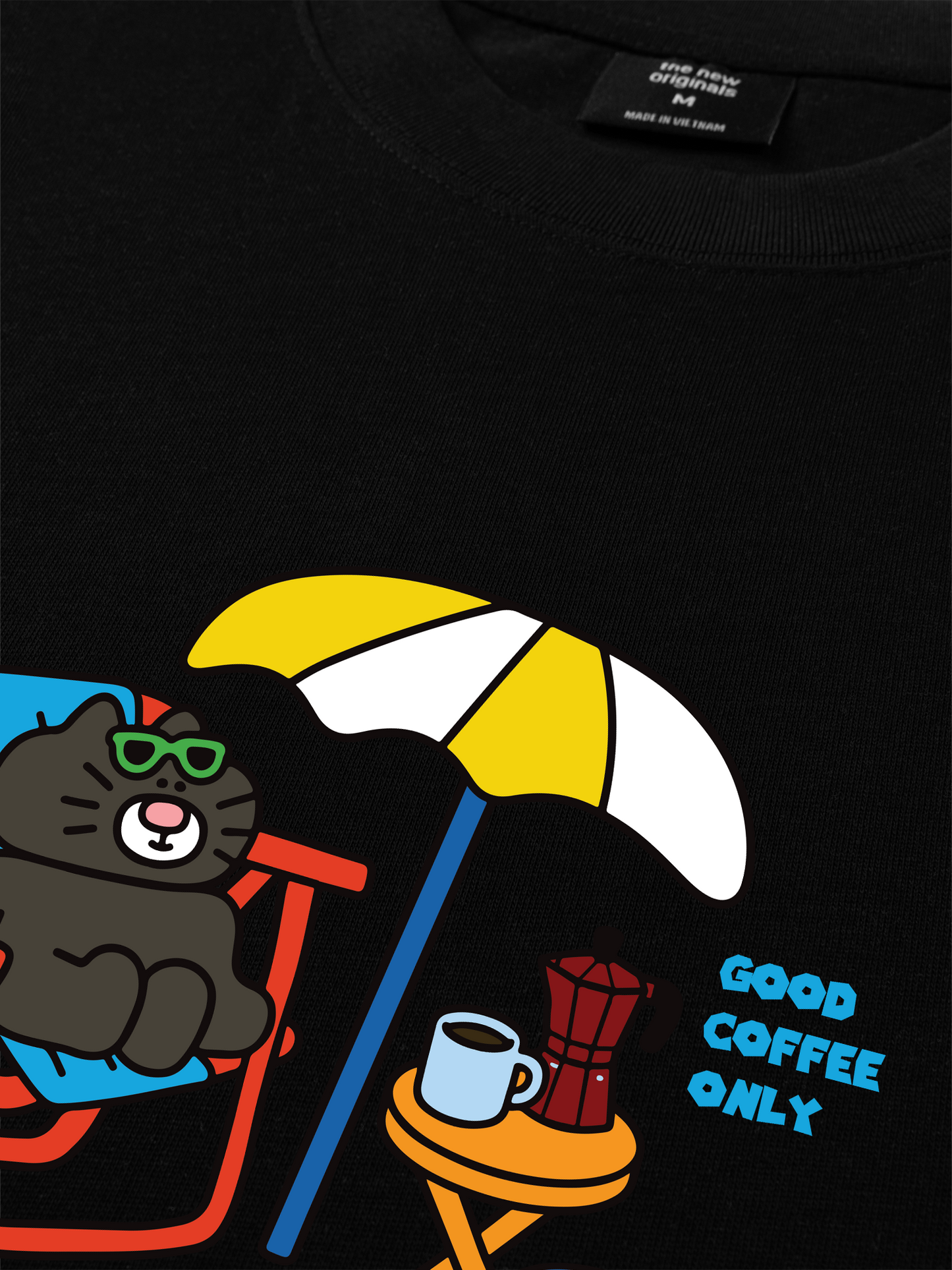 Áo Thun Relaxed Fit Good Coffee Only