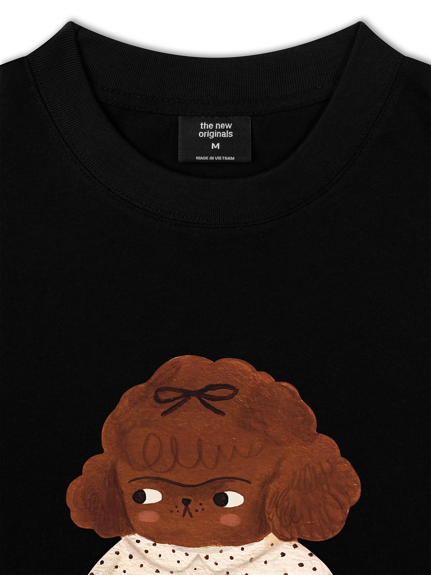 Áo Thun Relaxed Fit Brown Puppy