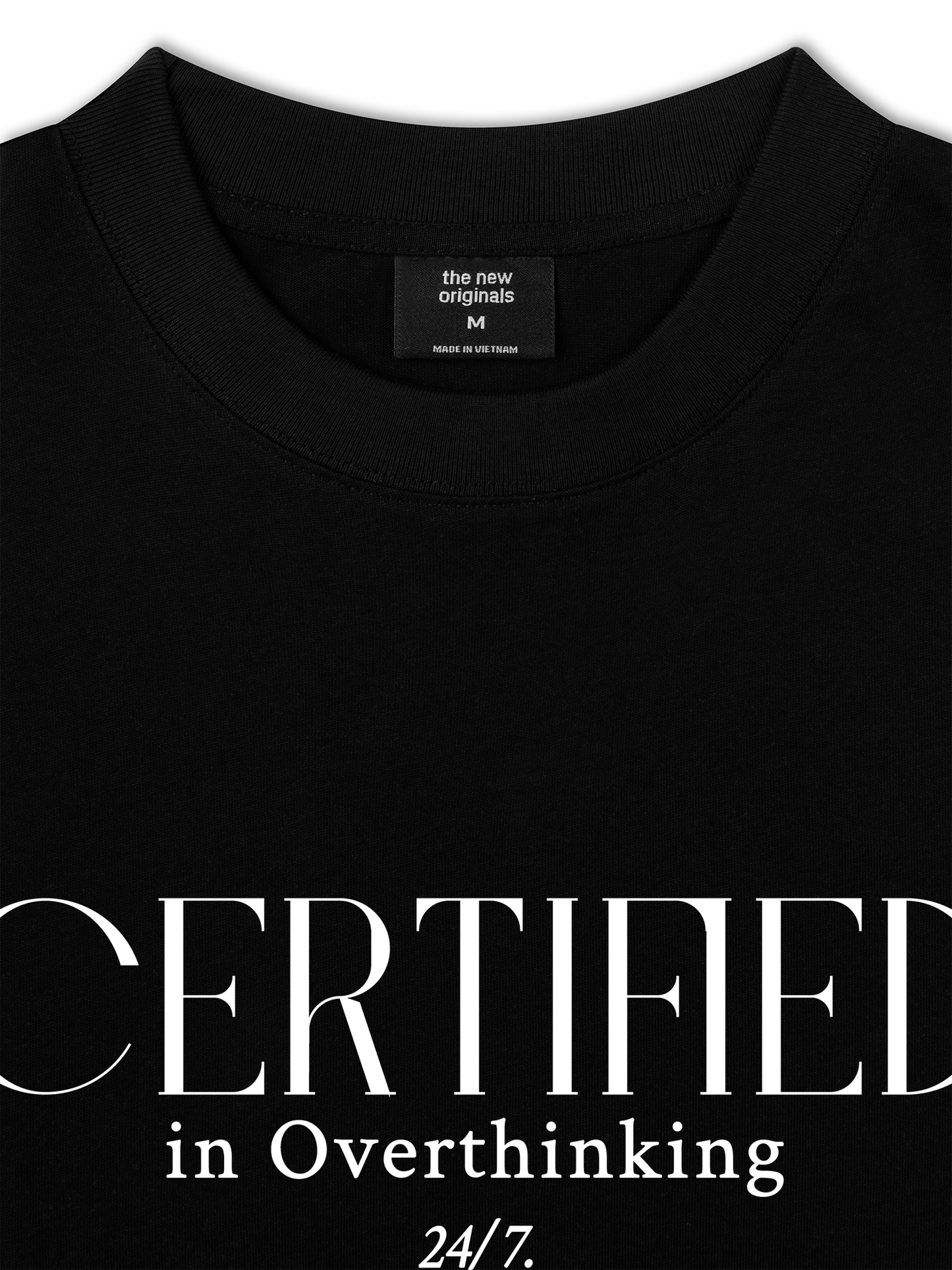 Áo Thun Relaxed Fit Certified In Overthinking