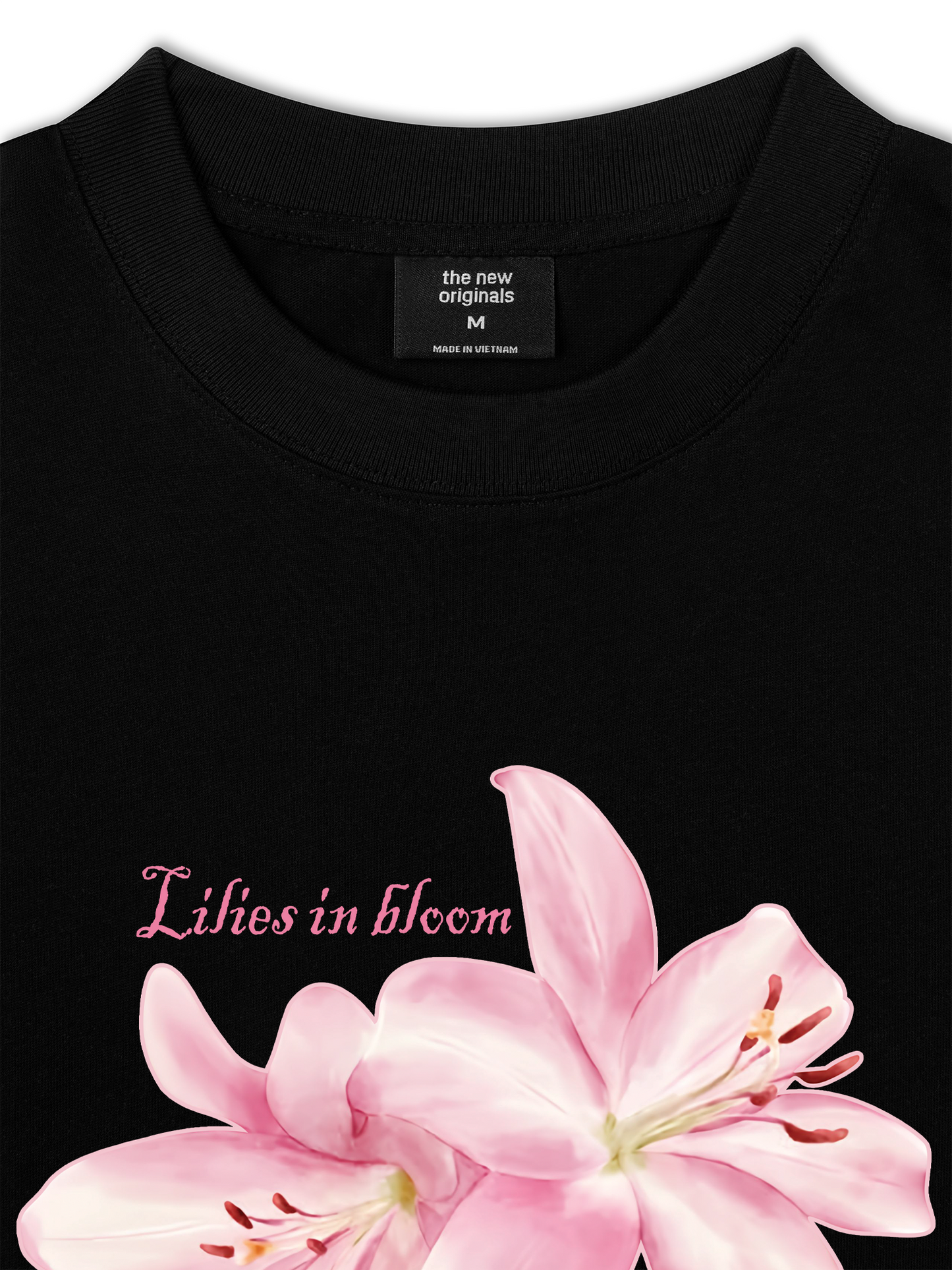 Áo Thun Relaxed Fit Lilies in Bloom