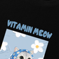 Áo Thun Relaxed Fit Flower With Meow