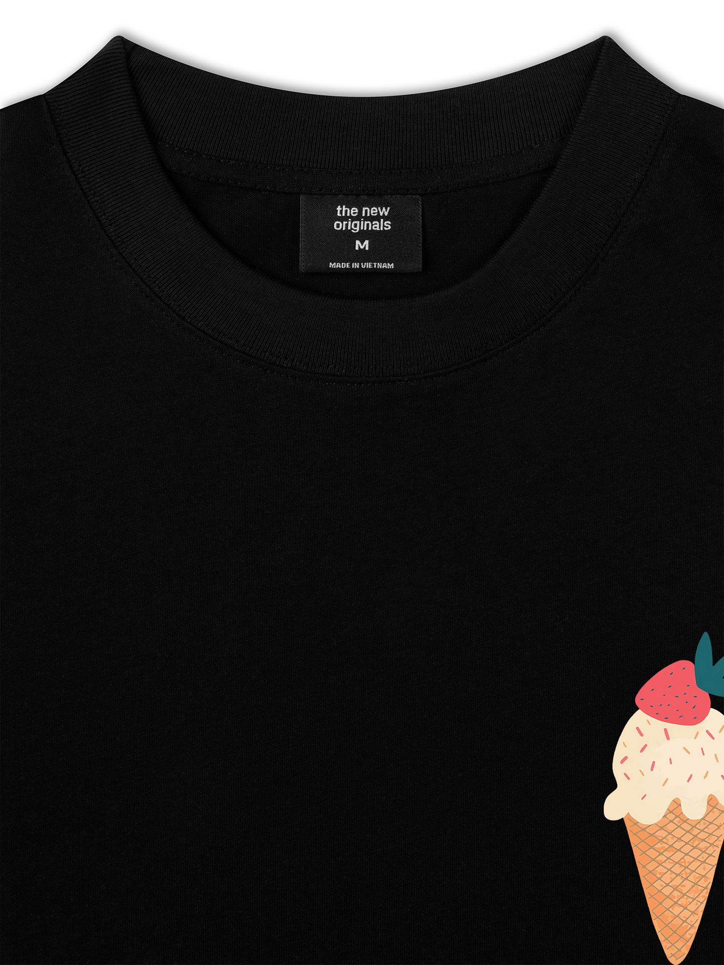 Áo Thun Relaxed Fit Sweetie Ice Cream